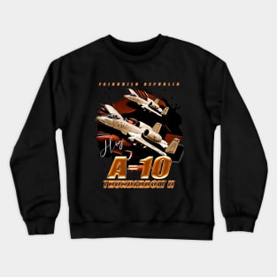 Fairchild A-10 Thunderbolt II Fighterjet Crewneck Sweatshirt